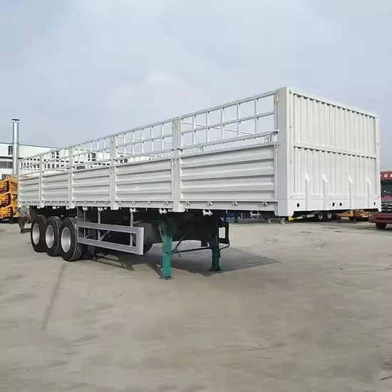Semi-remorque à 3 ou 4 essieux, de haute qualité, à bas prix, pour le transport de marchandises en vrac